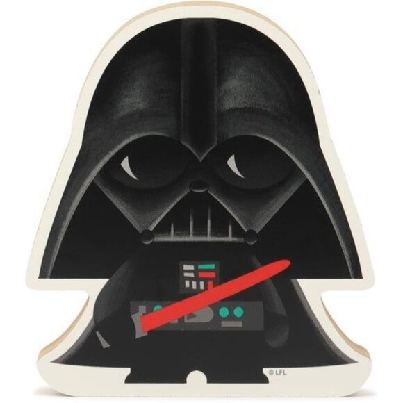 Star Wars Darth Vader Wooden Block Art Decor For Kids Room - Picture 1 of 3